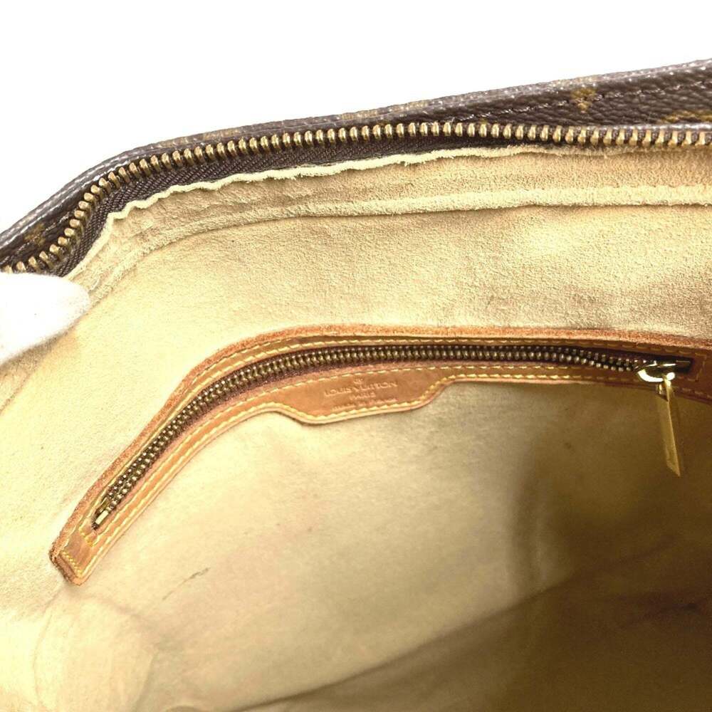 LOUIS VUITTON Authentic Brown Monogram Canvas Looping GM Shoulder Bag - Picture 13 of 16